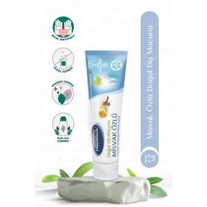 Mecitefendi Misvak Özlü Doğal Diş Macunu 75 Ml