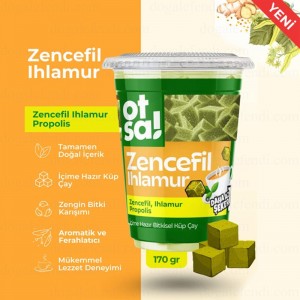 Zencefil ve Ihlamur Harmanlı Bitkisel Destek Çayı – 170g