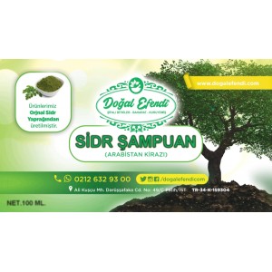 Sidr Yaprağı (Arabistan Kirazı) Şampuan 150 Ml.