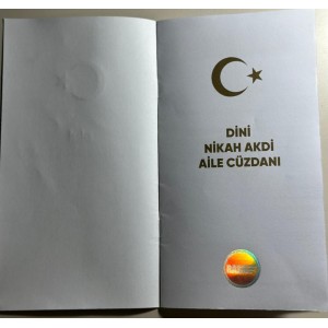 Dini Nikah Cüzdanı (Mehir Defteri)
