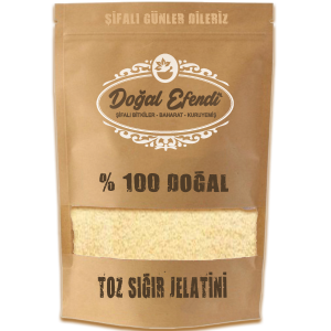 Doğal Efendi Toz Sığır Jelatini