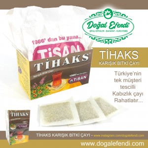 Tisan Tihaks (Tilaks) Karışık Bitki Çayı 20 Süzen Poşet