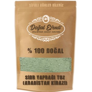 Sidr Yaprağı (Arabistan Kiraz) Toz 