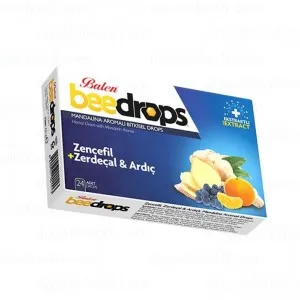 Balen Beedrops Zencefil+Zerdeçal-Ardıç Mandalina Aromalı Drops